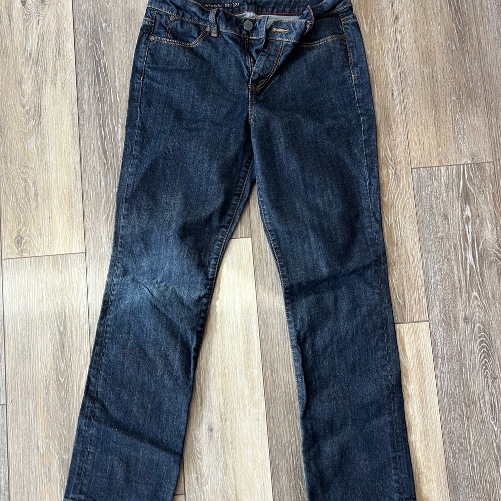 Heritage Blue Straight Leg Jeans